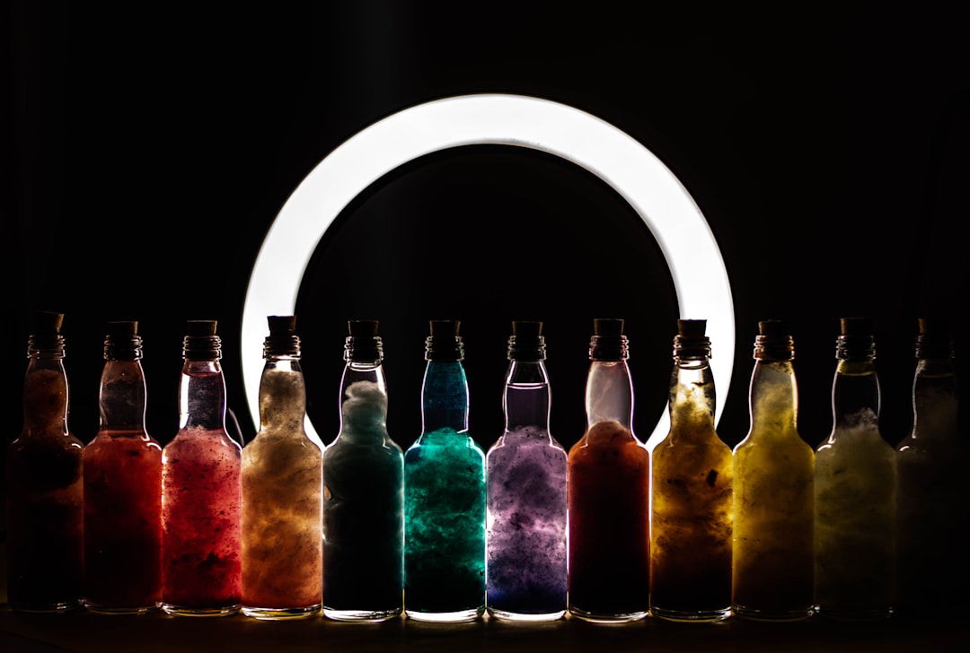 Photo Miniature bottles
